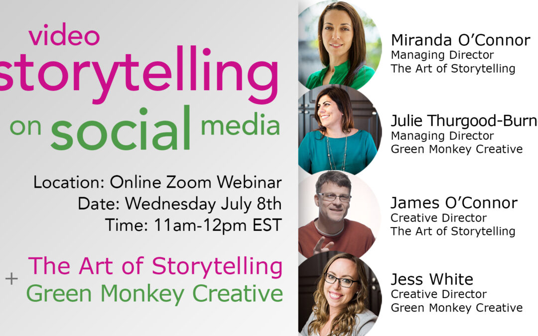 Video Storytelling on Social Media Webinar