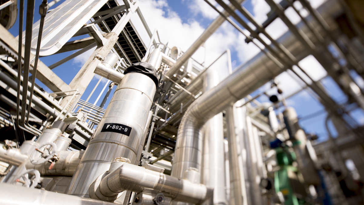 gas processing manufacturing photography